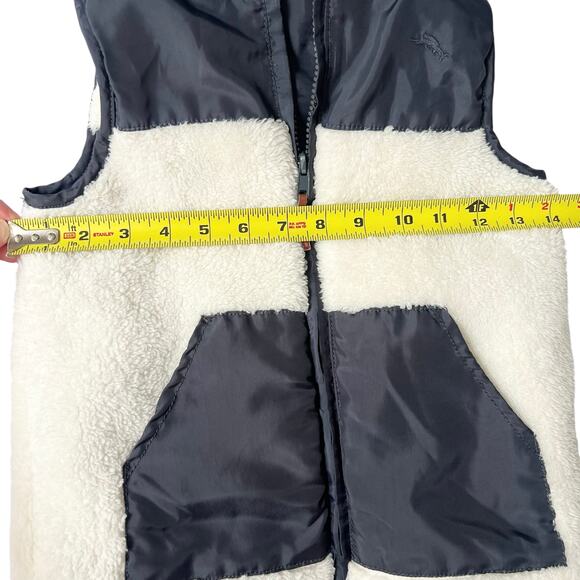 Tommy Bahama Boys Cozy Sherpa Fleece Vest, Size 5/6 (US 5/6) - Picture 8 of 13